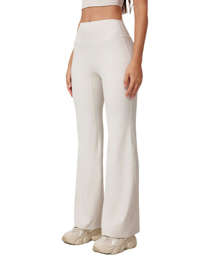 High Waist Thread Shaping Micro-pull Fitness Sports Tight Trousers For Women