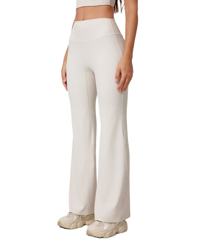 High Waist Thread Shaping Micro-pull Fitness Sports Tight Trousers For Women