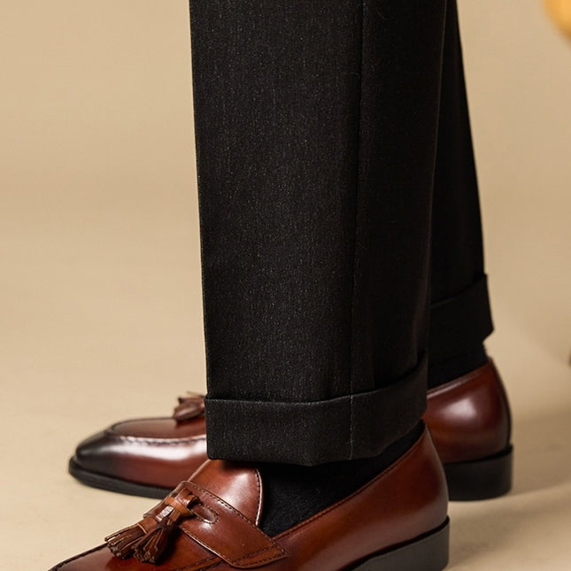 European And American Business Casual Tassel Loafers