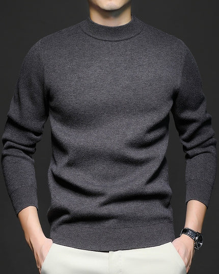 Men's Sweater Worsted Sweater Knitted Long Sleeve