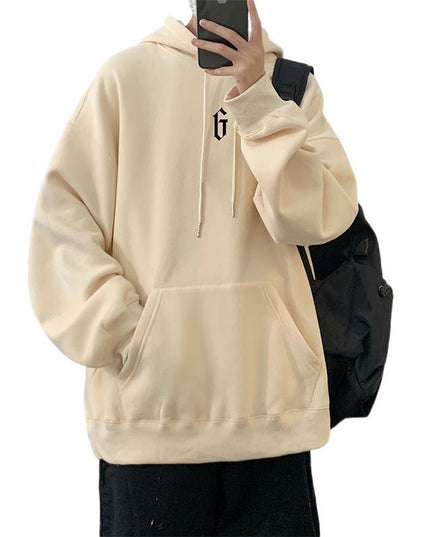 American-style Heavy Hooded Sweater For Boys