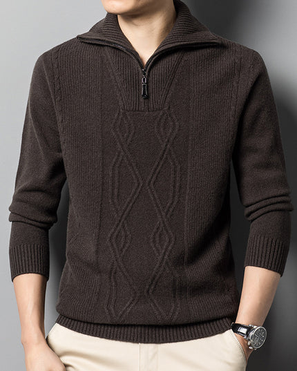 Middle-aged Thick Thermal Knitting Base Clothing