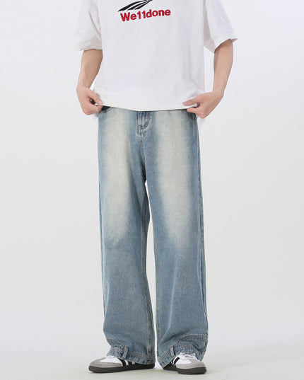 Fashion Brand Design Straight Inside-out Wear Pants