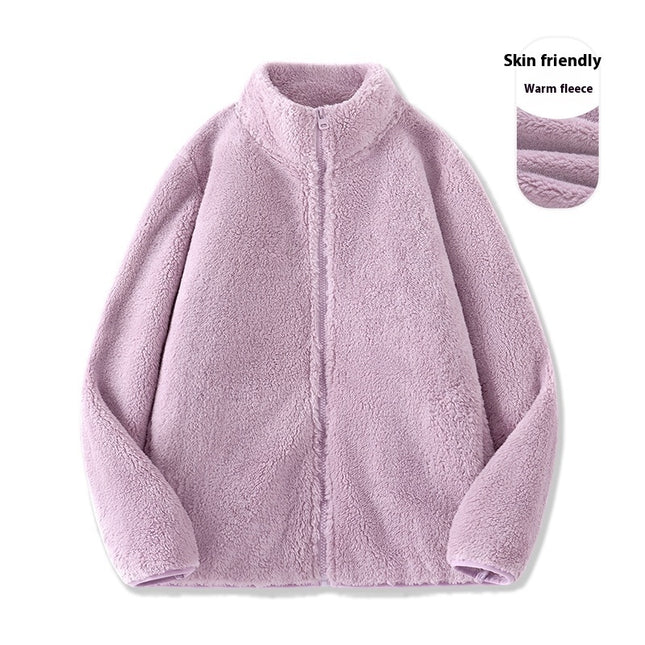 Autumn And Winter Fleece Shell Jacket Liner Gray, Fleece Lining Top