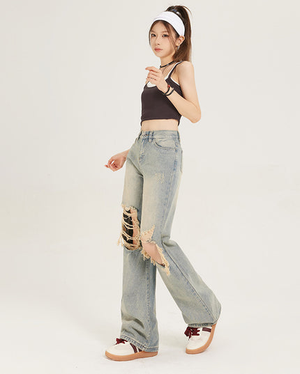 Fashion Personality Retro Jeans For Women
