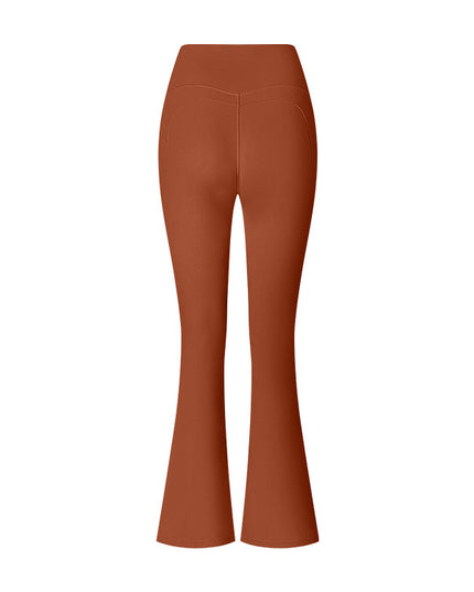 Women's Flared Pants Yoga High Waist Slim Tight Trousers Fitness Sports Clothing