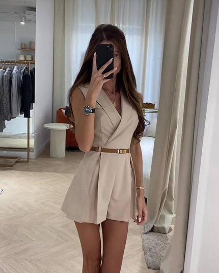 Temperament Commuter Suit Jumpsuit For Women