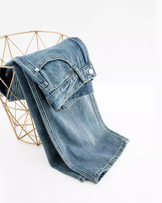 Women's Fashion Best-seller Wide-leg Jeans