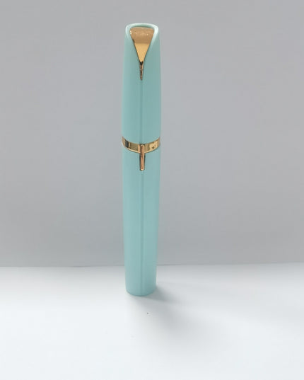 Mini Electric Eyebrow Trimmer Lipstick Brows Pen Hair Remover Painless Razor Epilator with LED Light