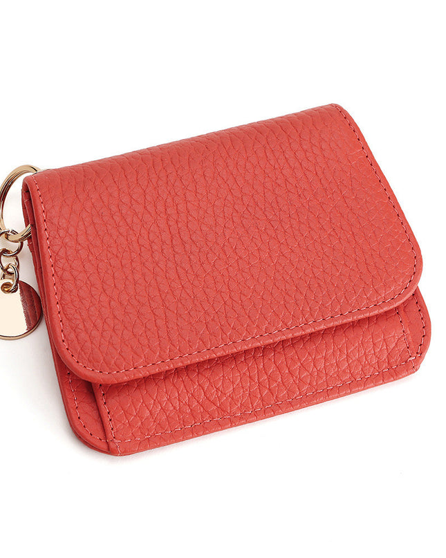 Fashion Cowhide Small Cute Zipper Coin Purse