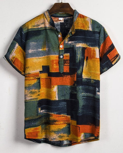Men's Bamboo And Linen Shirt