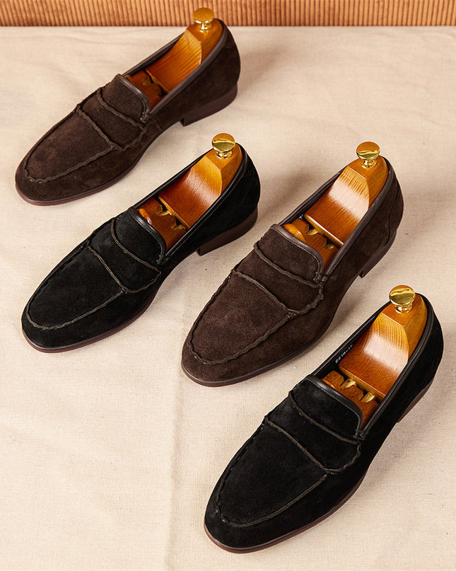 Men's Retro Shoes A Fashionable Suede