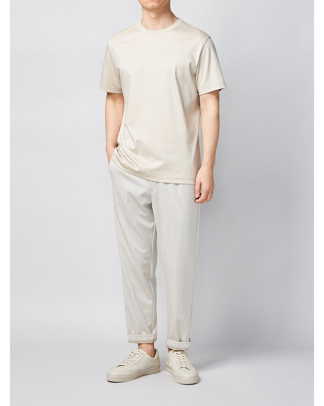 Long-staple Cotton Liquid Ammonia Short-sleeved T-shirt