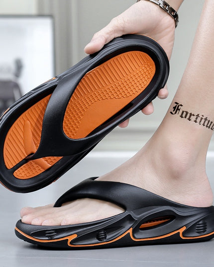 Summer New Platform Slip-on Flip-toe Lightweight Casual Slippers
