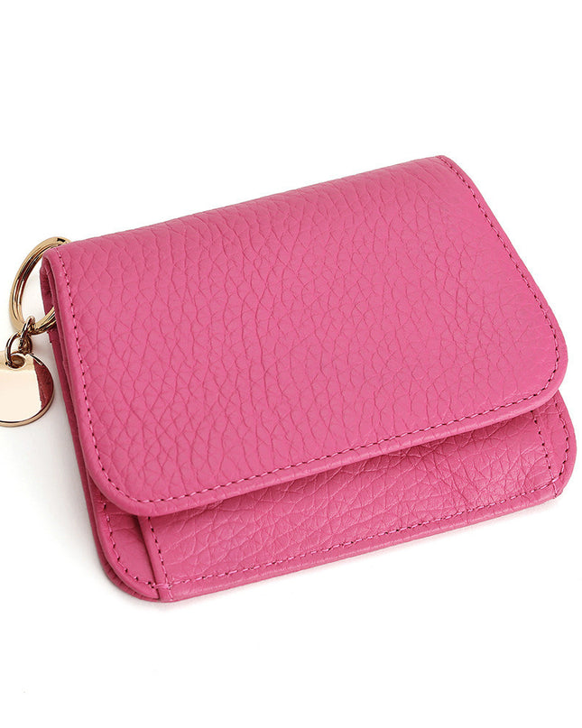 Fashion Cowhide Small Cute Zipper Coin Purse