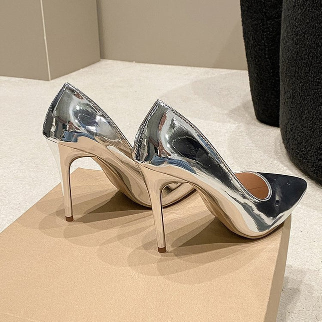 Pointed Slip-on High-grade Stiletto Heel Heel Temperament