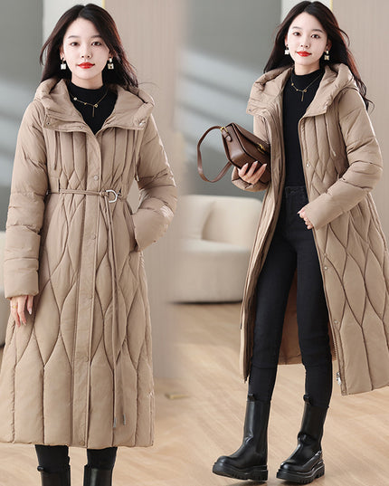 Women's Mid-length Thermal Cotton-padded Coat