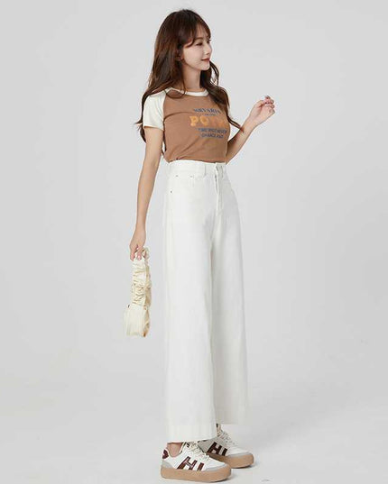 Cool Thin High Waist Loose Wide Leg Pants