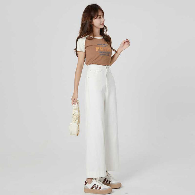 Cool Thin High Waist Loose Wide Leg Pants