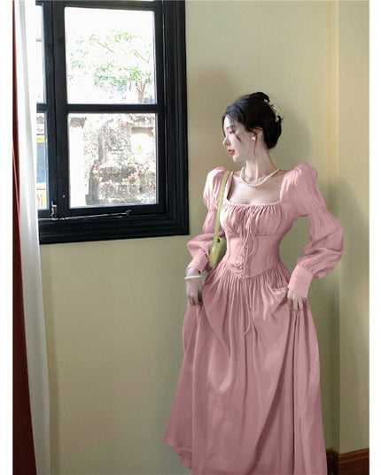 Seaside Beach Vacation Style Adult Lady Like Woman Temperament Dress