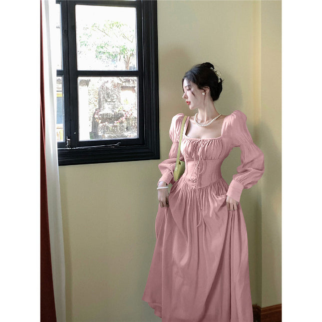 Seaside Beach Vacation Style Adult Lady Like Woman Temperament Dress