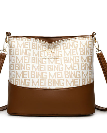 Retro Soft Leather Simple Versatile Messenger Bag