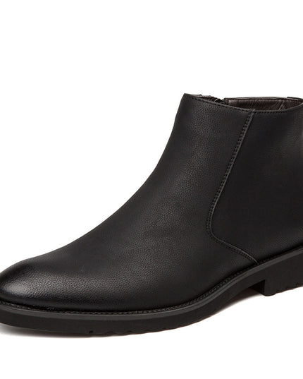 Korean retro short boots