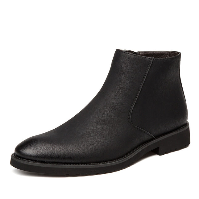 Korean retro short boots