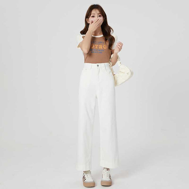 Cool Thin High Waist Loose Wide Leg Pants