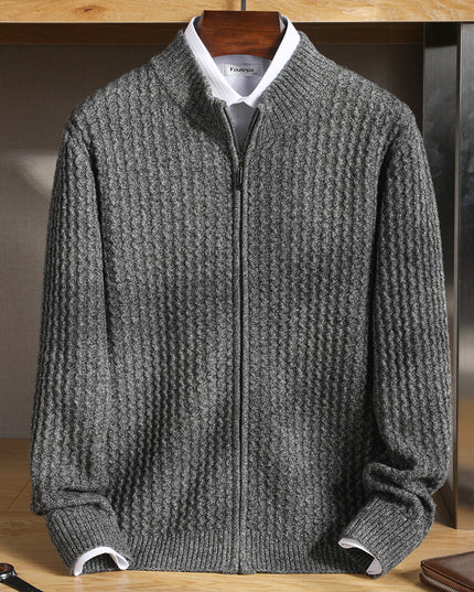 Men's Fashion Casual Pure Wool Sweater