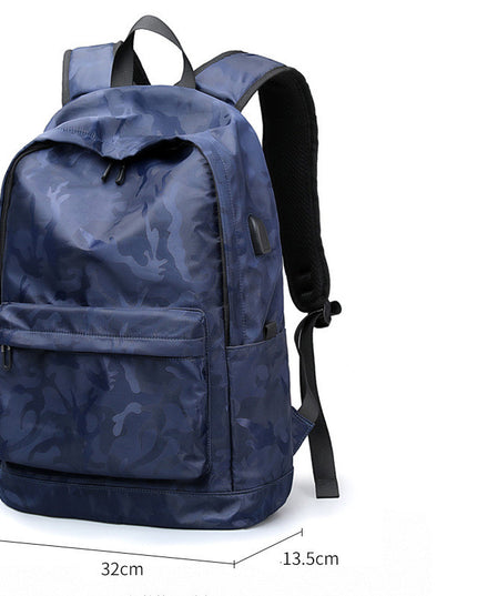 Simple Casual Junior High School Student Schoolbag
