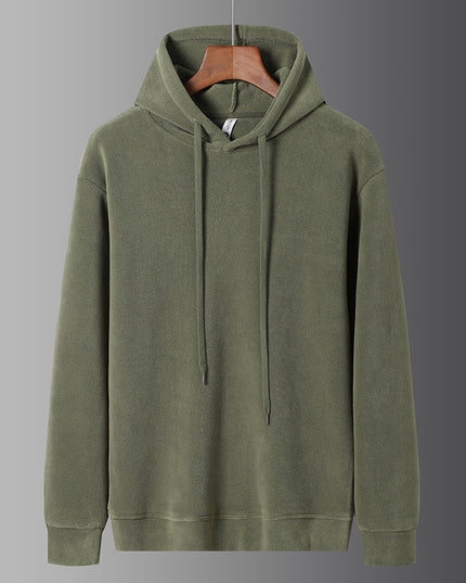 Hooded Sweater Same Autumn And Winter Solid Color