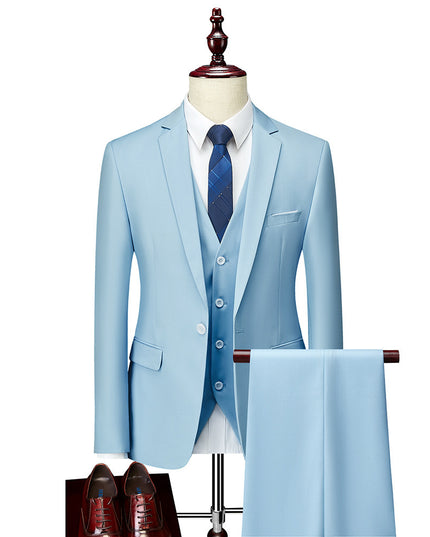Men's Suit Three-piece Suit Business Wear Formal Wear