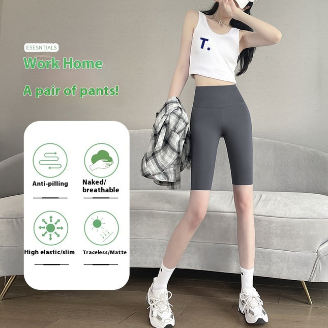 Women's Five-point Shark Pants High Waist Hip Lift