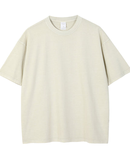Street Washed Old Retro Short-sleeved Loose