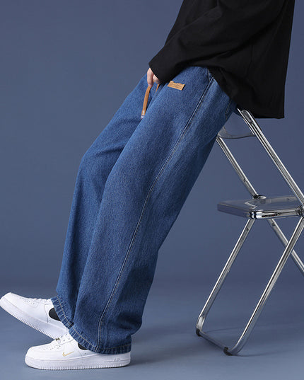 Jeans Men's Retro Three-dimensional Loose