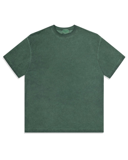 Heavy Dirty Washed Old Loose Double Yarn Cotton Short Sleeve