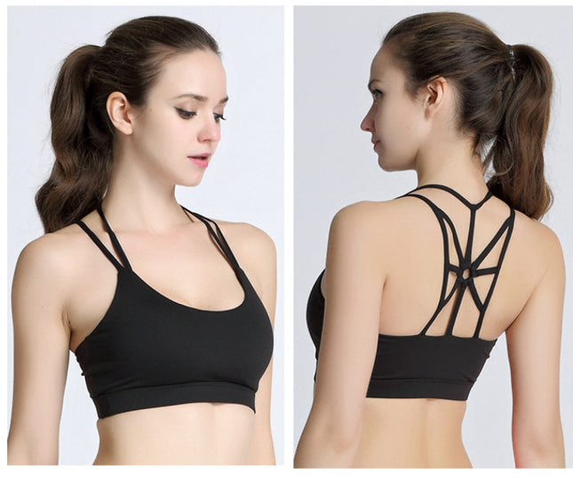 Spider Web Running Bra