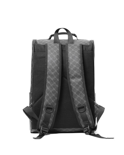 New Versatile Large Capacity Casual Backpack Fashion Korean Connector Computer File Schoolbag