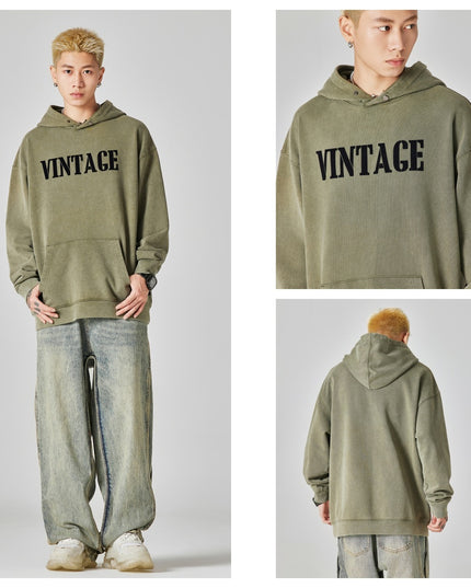 Men's Fashion Casual Hooded Cotton Sweater