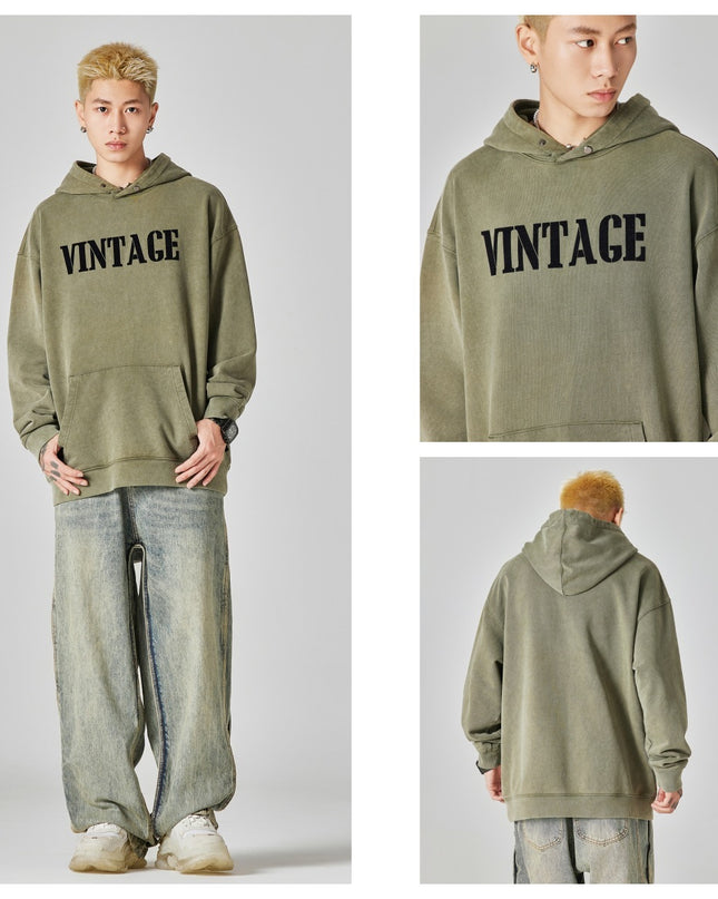 Men's Fashion Casual Hooded Cotton Sweater