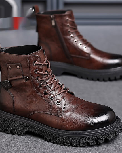 Men's Retro Breathable High-top Martin Boots