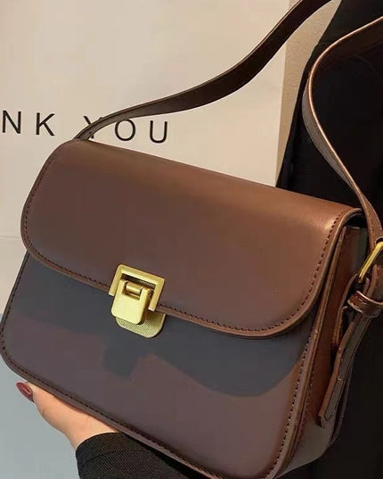 High-grade Women's Niche Texture One-shoulder Underarm Small Square Bag