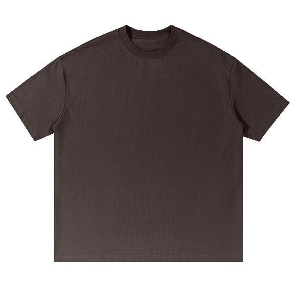 Solona Ice-feeling Breathable Tee Solid Color Outdoor Loose Casual Neutral T-shirt Couple