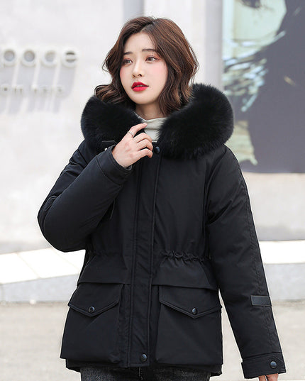 Pie Overcoming Women's Plus Size Women's Autumn And Winter Fur Jacket Women