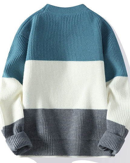 Round Neck Trend Hong Kong Style Fashion Loose Sweater