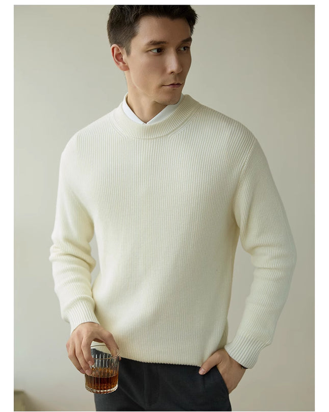 Pullover Sweater Loose Leisure Commute Thermal Bottoming Shirt