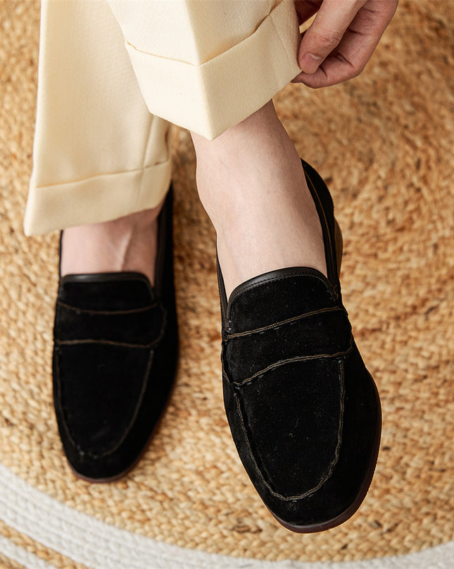 Men's Retro Shoes A Fashionable Suede