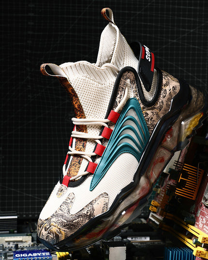 Breathable Thin Mesh Sports And Leisure Running Basketball Shoes