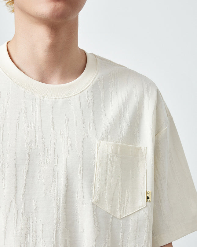 Simple Fashion Color Contrast Men's T-shirt